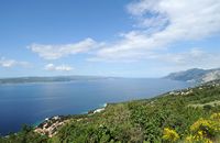 Channel of Brac seen since Brela. Click to enlarge the image in Adobe Stock (new tab).