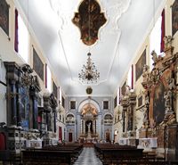 Kirche des Klosters der Franziskaner. Klicken, um das Bild in Adobe Stock zu vergrößern (neue Nagelritze).