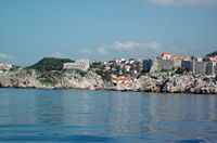 Les fortifications de Dubrovnik en Croatie. Fortifications de l'ouest. Port kalarinja. Cliquer pour agrandir l'image dans Adobe Stock (nouvel onglet).