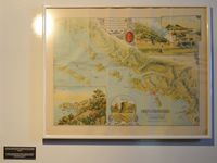 Les fortifications de Dubrovnik en Croatie. Fortifications maritimes. Carte, musée maritime. Cliquer pour agrandir l'image.