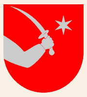 Escudo de Makarska. Clicar para ampliar a imagem.