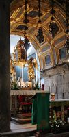 El altar mayor de la catedral de Split. Haga clic para ampliar la imagen.