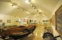 Sala da marinha comercial do Museu marítimo de Split. Clicar para ampliar a imagem.