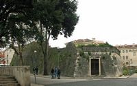 La vieille ville de Split en Croatie. Le bastion Contarini à Split. Cliquer pour agrandir l'image.
