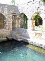 La ville de Stari Grad, île de Hvar en Croatie. La piscine du Palais Tvrdalj (auteur Roberto Fogliardi). Cliquer pour agrandir l'image.