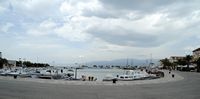 O porto de Supetar. Clicar para ampliar a imagem.