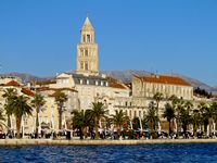 La ville de Split en Croatie. Le front de mer de Split (auteur Twiga Swala). Cliquer pour agrandir l'image dans Flickr (nouvel onglet).