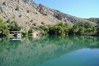 Le département d'Héraklion en Crète. Le lac de Votomos à Zaros. Cliquer pour agrandir l'image dans Adobe Stock (nouvel onglet).