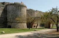 La Porte d'Amboise des fortifications de Rhodes. Cliquer pour agrandir l'image dans Adobe Stock (nouvel onglet).