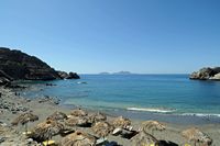 Le village d’Agios Pavlos en Crète. La plage d'Agios Pavlos. Cliquer pour agrandir l'image dans Adobe Stock (nouvel onglet).