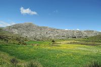 Le village d’Amari en Crète. Le mont Agio Pneuma vu depuis le plateau du Gious Kampos. Cliquer pour agrandir l'image dans Adobe Stock (nouvel onglet).