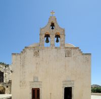 Le village d’Assomatos en Crète. Église du monastère de Preveli. Cliquer pour agrandir l'image dans Adobe Stock (nouvel onglet).