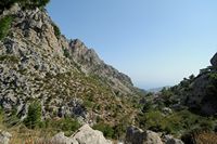 Le village de Koutsouras en Crète. Les gorges d'Orino. Cliquer pour agrandir l'image dans Adobe Stock (nouvel onglet).