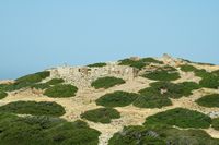 Le village de Palékastro en Crète. Ruines de l'acropole de l'est d'Itanos à Palaikastro. Cliquer pour agrandir l'image dans Adobe Stock (nouvel onglet).