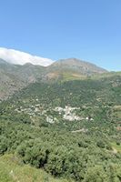 Le village de Plakias en Crète. Le village de Kato Rodakino. Cliquer pour agrandir l'image dans Adobe Stock (nouvel onglet).