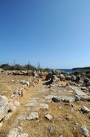 Le village de Zakros en Crète. La maison H de la cité de Zakros. Cliquer pour agrandir l'image dans Adobe Stock (nouvel onglet).