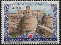 Ridders van Rhodos - Postzegel Italië. Klikken om het beeld te vergroten.