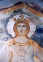 Our Lady of the Castle Rhodes, fresco. Click to enlarge the image.