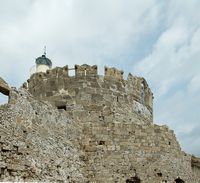 Le fort Saint-Nicolas à Rhodes. Cliquer pour agrandir l'image.