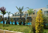 L'hôtel Ixian Grand à Rhodes. Cliquer pour agrandir l'image.