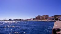L'île de Spétses en Grèce. L'hôtel Poseidonion Grand Hotel. Cliquer pour agrandir l'image.