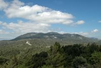 Panorama depuis le monastère Saint-Nicolas à Rhodes. Cliquer pour agrandir l'image.