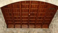 Plafond du palais des Grands Maîtres à Rhodes. Cliquer pour agrandir l'image.