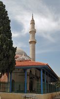 Mesquita Soliman à Rodes. Clicar para ampliar a imagem.