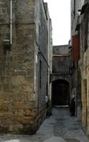 Thucydite street in Rhodes. Click to enlarge the image.