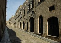 Street of the Knights in Rhodes. Click to enlarge the image.