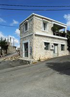 Le village d'Arkalochori en Crète. Le village de Galatas endommagé par le séisme du 27 septembre 2021. Cliquer pour agrandir l'image.