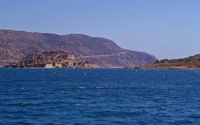 L’île de Spinalonga en Crète. L'île de Spinalonga. Cliquer pour agrandir l'image.