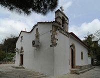 Le village de Garazo en Crète. L'église Sainte-Dominique de Chonos. Cliquer pour agrandir l'image.