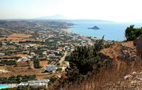 The Gulf of Kefalos on the island of Kos (author Karelj). Click to enlarge the image.