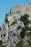 Fortaleza de Monolithos en Rodas. Haga clic para ampliar la imagen.
