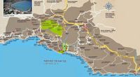Le village de Plakias en Crète. Carte de la commune d'Agios Vassilios. Cliquer pour agrandir l'image.