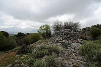 Le village de Zoniana en Crète. Cabane de berger ou mitato près de Zoniana. Cliquer pour agrandir l'image.