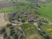Le site archéologique de Gortyne en Crète. Les grands thermes romains (auteur C. Messier). Cliquer pour agrandir l'image.