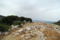 La côte nord de la commune d’Iérapétra en Crète. Quartier Ab des ruines de Gournia. Cliquer pour agrandir l'image.