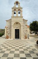 La ville de Pérama en Crète. L'église de l'Ascension du Sauveur à Panormos. Cliquer pour agrandir l'image.