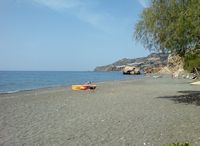 La ville de Viannos en Crète. La plage de Tertsa (auteur Fanourakismanos). Cliquer pour agrandir l'image.