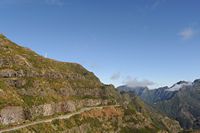 La plateau de Paúl da Serra à Madère. Vue sur encumeada. Cliquer pour agrandir l'image.