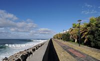 Le village de Jardim do Mar à Madère. Promenade. Cliquer pour agrandir l'image.