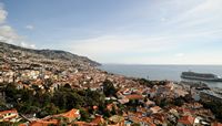 La ville de Funchal à Madère. Vue depuis le Forte do Pico. Cliquer pour agrandir l'image.