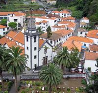 La ville de São Vicente à Madère. Église. Cliquer pour agrandir l'image.