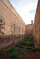 Le palais el Badiâ à Marrakech au Maroc. Habitations. Cliquer pour agrandir l'image dans Adobe Stock (nouvel onglet).