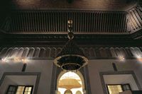 Le palais M'nebbi à Marrakech au Maroc. Cliquer pour agrandir l'image.