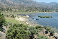 Le lac de Bafa en Anatolie. La rive orientale. Cliquer pour agrandir l'image dans Adobe Stock (nouvel onglet).