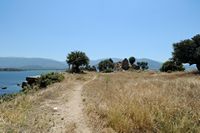 Le site archéologique d'Héraclée en Anatolie. La cour du château byzantin. Cliquer pour agrandir l'image dans Adobe Stock (nouvel onglet).