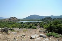 Le site archéologique de Kaunos en Anatolie. Le port et l'agora. Cliquer pour agrandir l'image dans Adobe Stock (nouvel onglet).